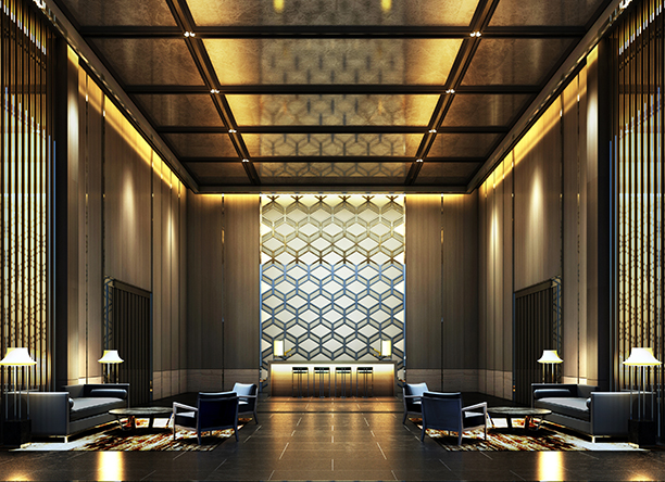 3d,Rendering,Luxury,Lobby,Hotel